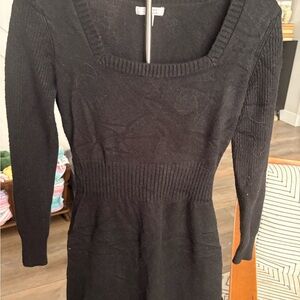LC Lauren Conrad Black Long Sleeve Dress